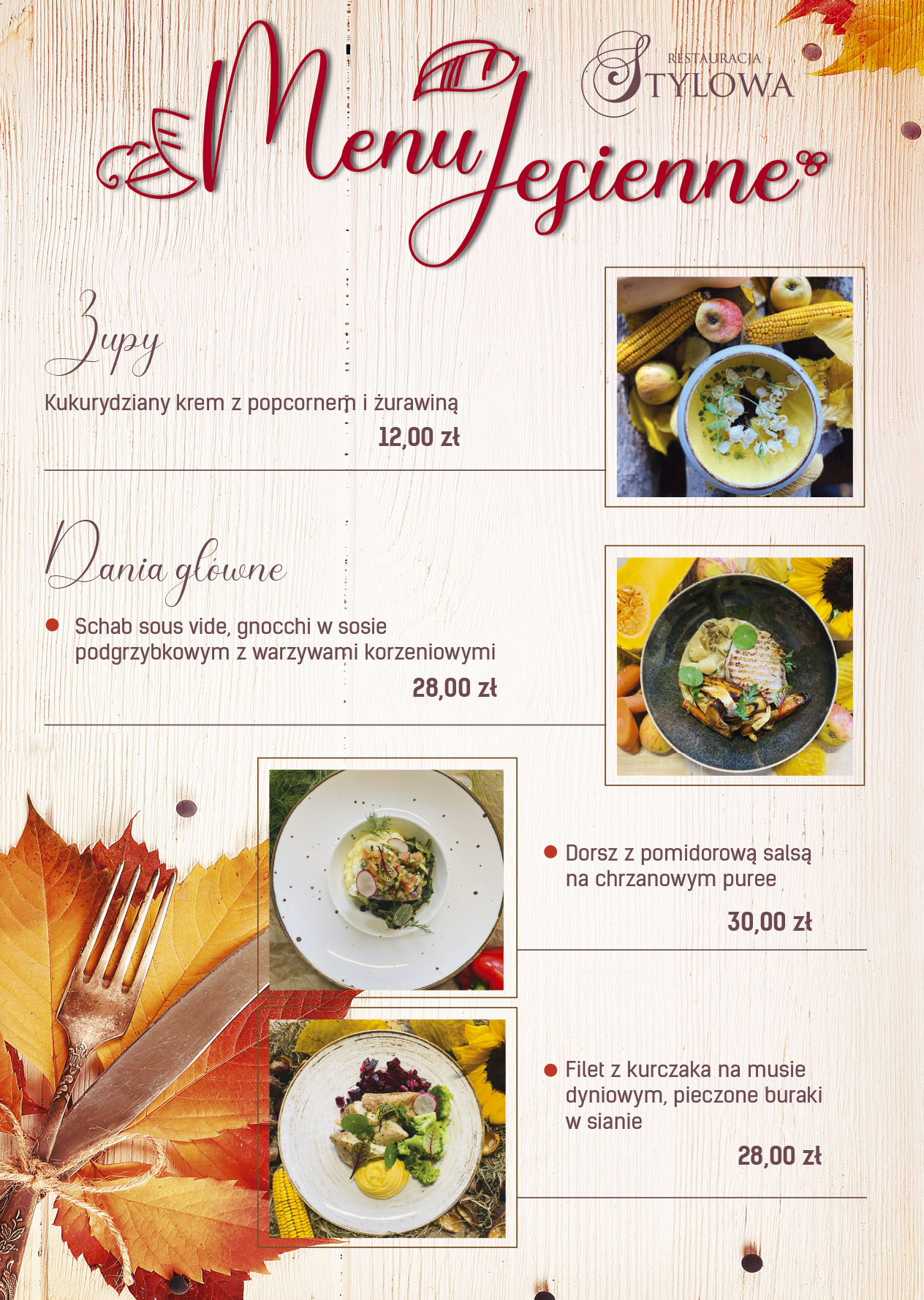 Menu jesienne 1 str. 2